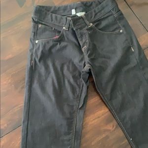 Women’s athleta dark blue/black denim